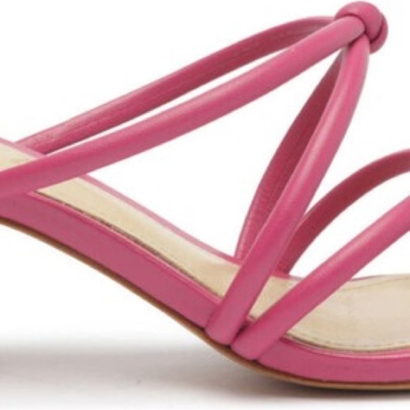 SCHUTZ Pink Princey Strappy Sandal New No Box Size 7.5 B (No Box) - Picture 7 of 12
